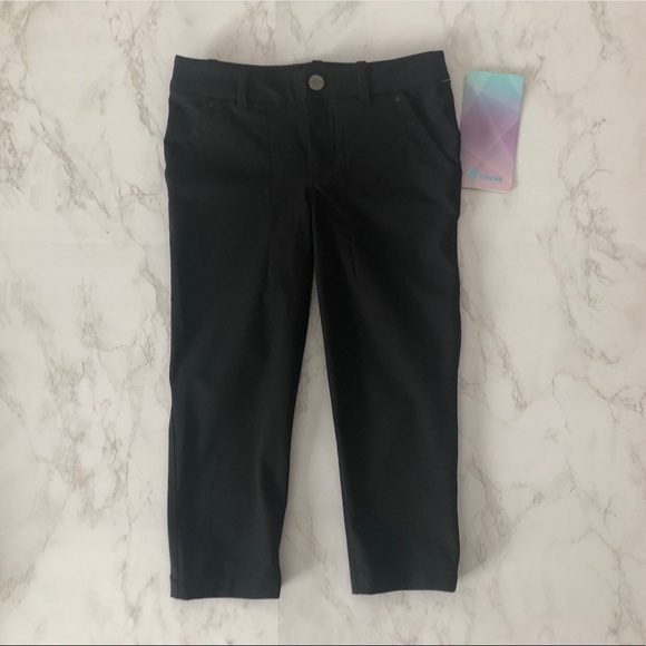 Ivivva girls black Match Driver Pant NWT - Picture 2 of 12
